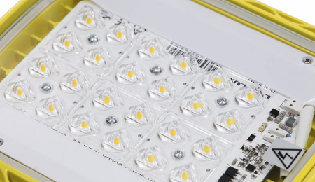 Lampa uliczna LUXA DOB ZEBRA żółta oświetlenie przejść dla pieszych 35W 4000K