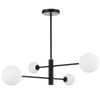 Lampa wisząca Dorado 4xG9 czarna