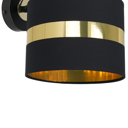 Kinkiet PALMIRA BLACK / GOLD 1xE27 