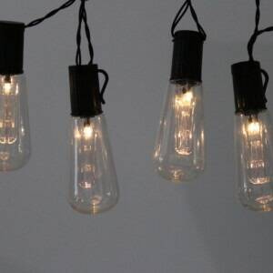 Girlanda dekoracyjna Led EDISON 10 na baterie 2xAA 