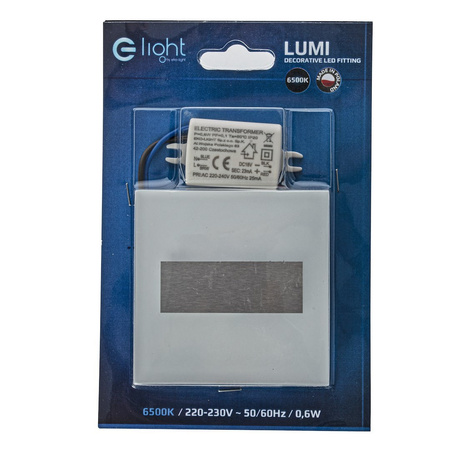 Lampa z diodami do szyn magnetycznych łamana 12W 3000K DDCX-GDZD12 - TYP A