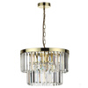 Vetro lampa wisząca antyczne złoto LP-2910/5P AGD