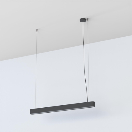 Nowodvorski Lampa wisząca grafitowa SOFT LED 90X6 7535