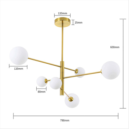 Light prestige Dorado 6 wisząca LP-002/6P