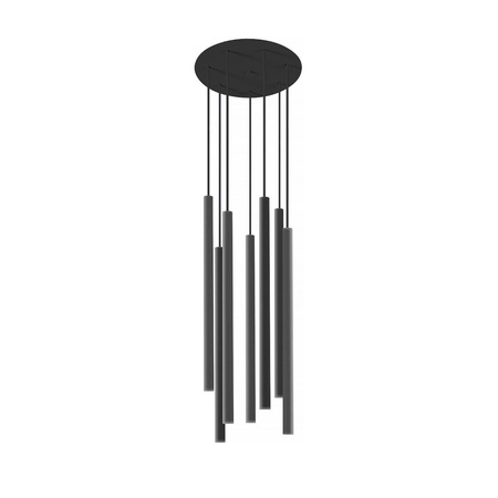 Nowodvorski Lampa wisząca czarna LASER 490