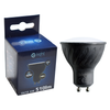 Żarówka LED GU10 6W czarna ciepła
