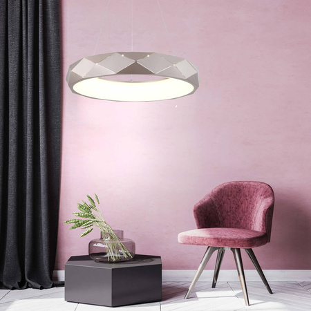 Light prestige Reus LED wisząca złota LP-8069/1P LED GD