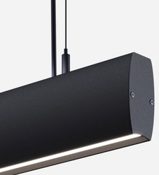 Oprawa Liniowa Wisząca LED 42W CCT UGR<19 dwustronna FUNKY ZAPP 120cm czarna