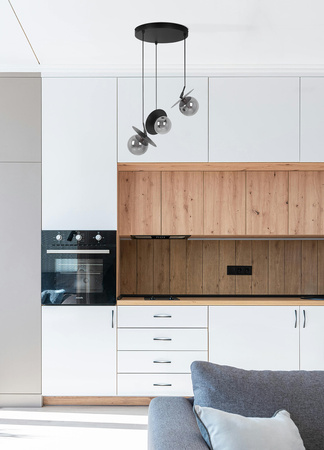 Gustowna lampa wisząca z regulacją nachylenia K-5385 z serii FERMI