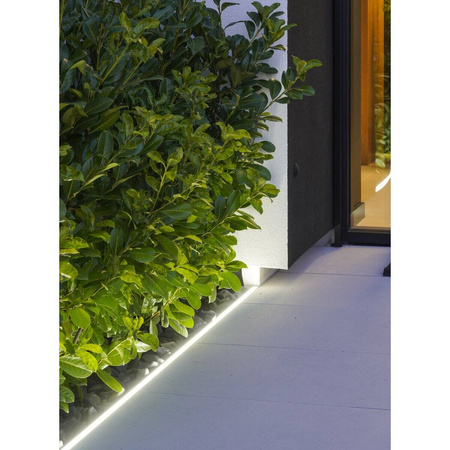 Profil HR-MAX, anodowany, srebrny, oświetlenie liniowe do kostki brukowej 1000 mm