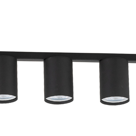 Lampa sufitowa LOGAN Black 4xGU10