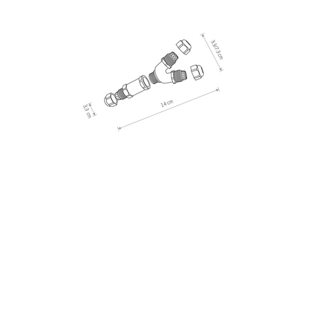 Nowodvorski Złącznik do przewodów WATERPROOF „Y” CONNECTOR IP68 