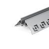 Profil Aluminiowy V-TAC 2mb Anodowany, Klosz Mleczny, Do gipsowania, Narożny zewnętrzny VT-8103