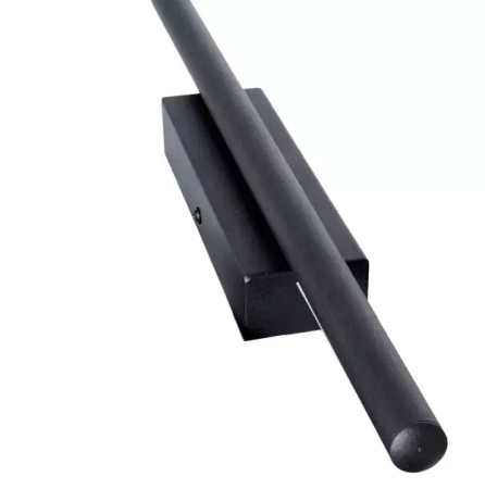 Kinkiet ścienny LUNA IP54 12W 90cm czarny CCT