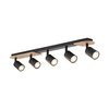 Lampa sufitowa COVER WOOD 5xGU10