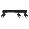 Lampa Sufitowa Magnet 9W+3xGU10 3000/4000K Czarny