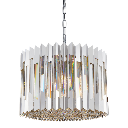 Żyrandol Lampa wisząca RITZ CHROME 7xE14