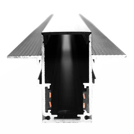 Szyna Magnetyczna LL-20A Podtynkowa 3 - Fazowa  1m czarna