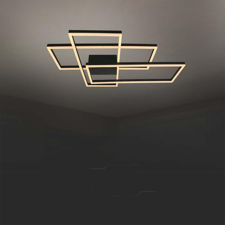 Oprawa Sufitowa V-TAC LED 47W Czarna VT-7926 3000K 5010lm