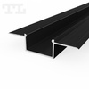 LED P14-3 Profil 2000 mm czarny lakierowany (nr kat 8614313)