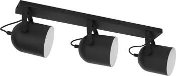 Lampa sufitowa SPECTRA BLACK 3xE27