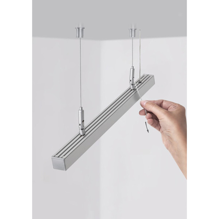 Kluś Zestaw mocowań RD-2, srebrny, mosiądz