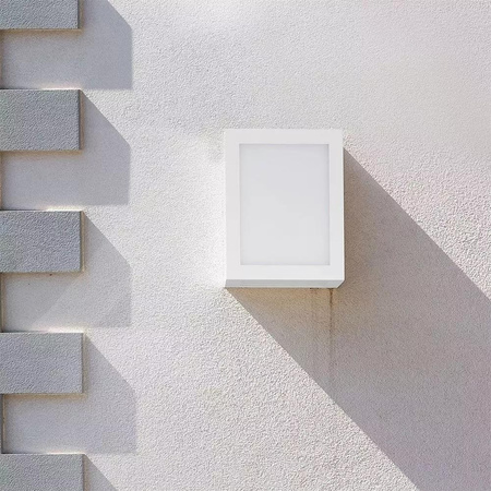 Oprawa Ścienna V-TAC 12W LED IP65 Biała VT-822 4000K 1350lm