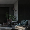 Kinkiet VICTORIA BLACK 1xE27 czarny