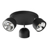 Lampa sufitowa ALTEA Black 3xGU10