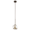 LAVA BROWN LAMPA WISZĄCA 1xG9