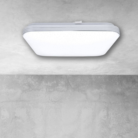 Plafon PALERMO biały 40W LED Ściemnialny