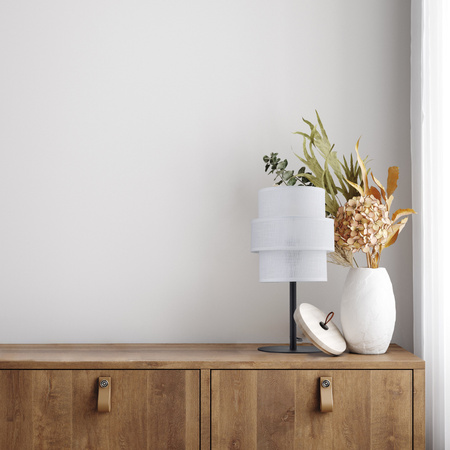 Lampka nocna CALISTO White E27
