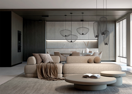 Lampa wisząca PUMPKIN umbra grey S 11243 Nowodvorski