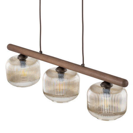 SALVIA BROWN LAMPA WISZACA 3XE14