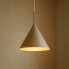 Lampa wisząca CAPITAL TAUPE Ø32cm 1xGX53 Kaszmir