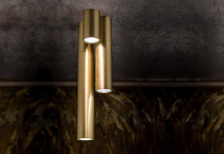 Nowodvorski Lampa wisząca mosiądz EYE L 