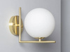 Kinkiet Moonlight Design 1xE14 mleczna kula