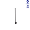 Kinkiet oprawa elewacyjna YALTE S 06 LED 8W NW-B 4000K czarna 60cm