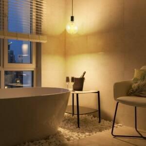 Żarówka dekoracyjna DecoVintage Led Filament G200 Amber E27 4W 260lm 1800K