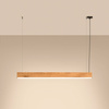 Lampa wisząca drewniana LYKKE LED 29W 3000K 120cm