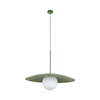 Tk Lighting SLATE PEAPOD GLASS lampa wisząca 1xE27