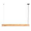 Lampa wisząca drewniana LYKKE  LED 29W 4000K 120cm