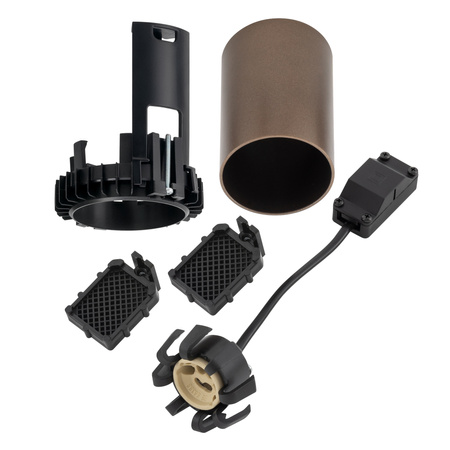 Lampa punktowa podtynkowa MONO SLIDE TRIMLESS GU10 brąz Nowodvorski 10806