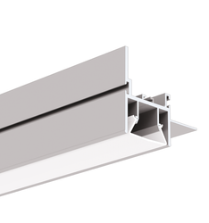 Profil do LED FOLED-BOK Kluś do sufitów napinanych srebrny surowy 1m
