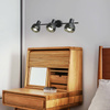 Lampa spot Reus 3xE14 czarna