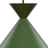 LAMPA WISZĄCA MATTEO PEAPOD GREEN 1XE27  XL