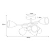 Lampa sufitowa K-JSL-6059/6 AB z serii PLATO