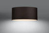 Sollux Lighting Plafon Lampa sufitowa OTTO 60cm czarny