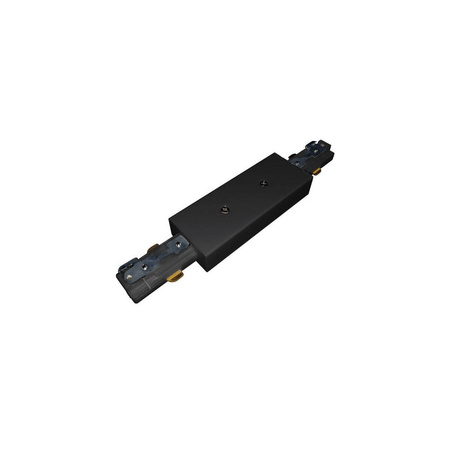 Zasilanie centralne do szynoprzewodów 1F czarne LP-555-S-BK