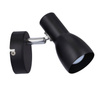 Lampa ścienna kinkiet 1X40W E14 czarny matowy PICARDO 91-50618